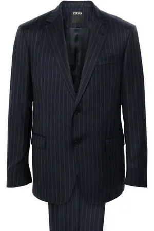 Ermenegildo Zegna Traje con motivo de rayas