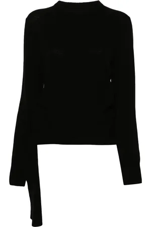 Maison Margiela Suéter con costura del logo