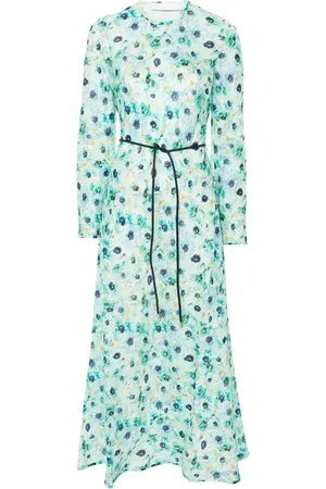 ZIMMERMANN Vestido largo con estampado floral
