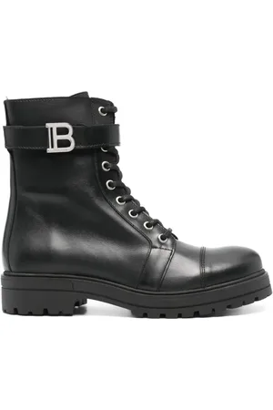 Balmain Botas con placa del logo