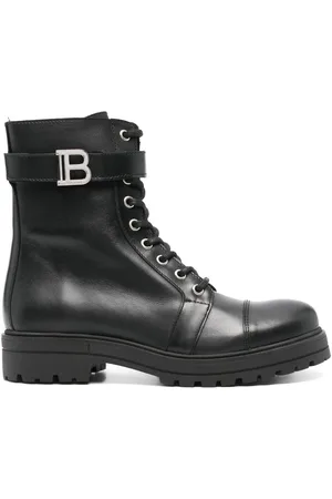 Balmain Botas con placa del logo