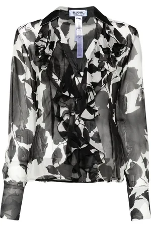 Blugirl Camisa con estampado floral