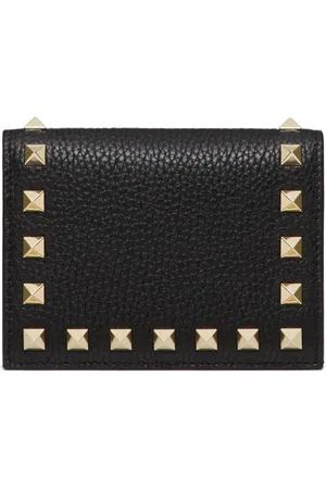 VALENTINO GARAVANI Compact Rockstud wallet