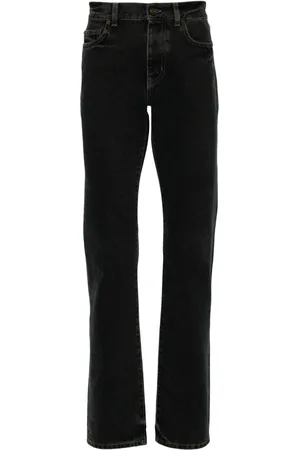 Saint Laurent Jeans con botones del logo