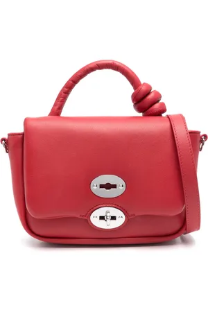 Zanellato Bolsa crossbody con logo estampado