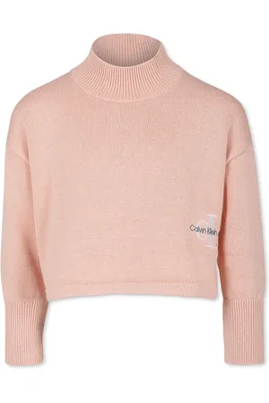Calvin Klein Suéter con logo bordado