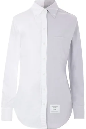 Thom Browne Camisa con diseño de dos tonos