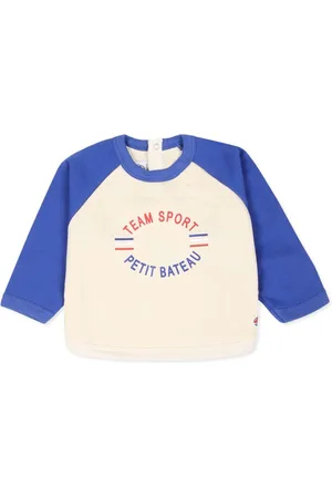 Petit Bateau Sudadera con logo estampado