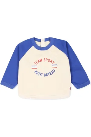 Petit Bateau Sudadera con logo estampado