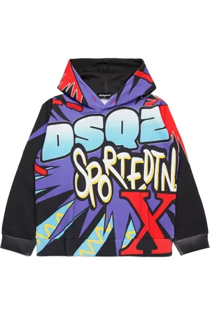 Dsquared2 Hoodie con estampado gráfico