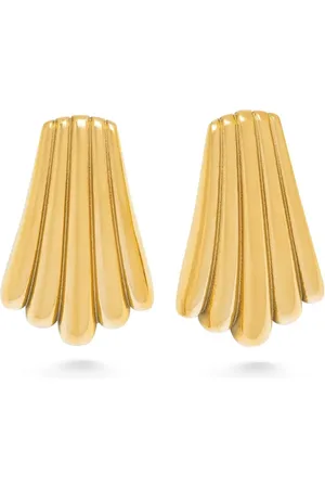 Nialaya Aretes de concha Calico