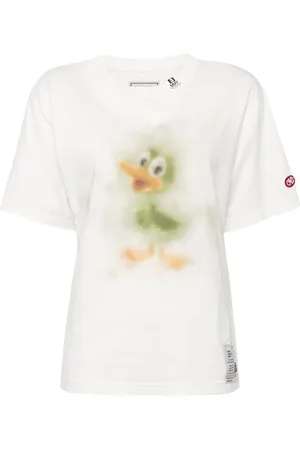 Maison Mihara Yasuhiro Playera con patos estampados