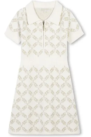 Michael Kors Vestido con logo en intarsia