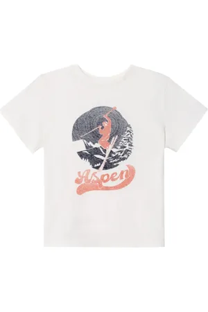 RE/DONE Playera con estampado Aspen
