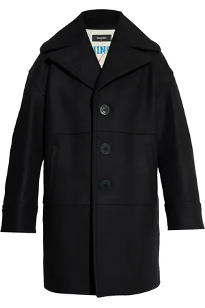 Dsquared2 Abrigo con solapa de muesca