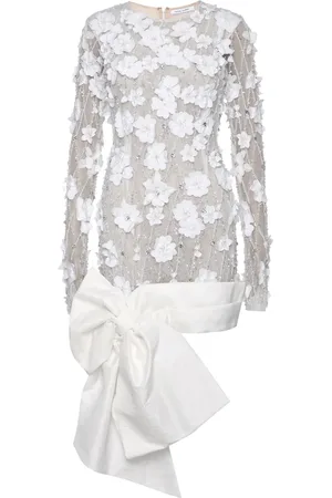RACHEL GILBERT Vestido corto Landon Bow