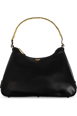 Moschino Bolsa de hombro con asa metalizada