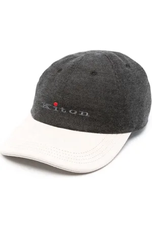 Kiton Gorra con logo bordado