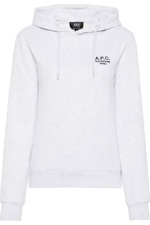 A.P.C. Hoodie con logo bordado