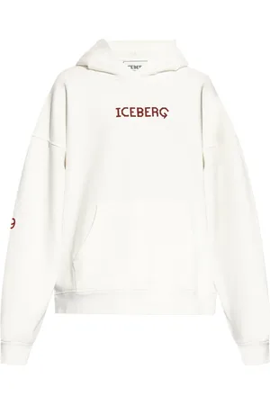 Iceberg Hoodie con logo estampado