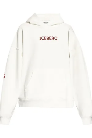 Iceberg Hoodie con logo estampado