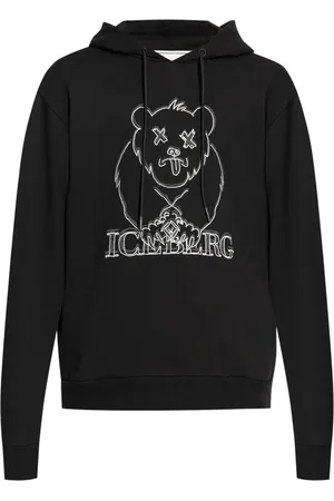 Iceberg Hoodie con logo bordado