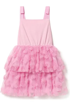 Self-Portrait Vestido de tul con detalles de lentejuelas