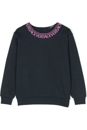 VERSACE Sudadera con logo bordado