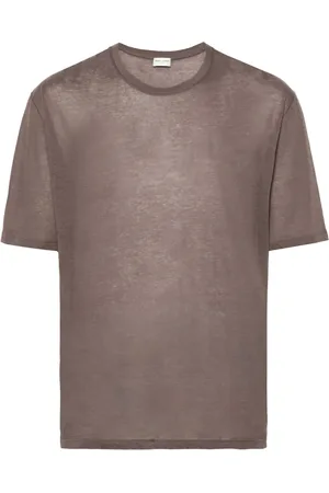 Saint Laurent Playera de tejido suéter
