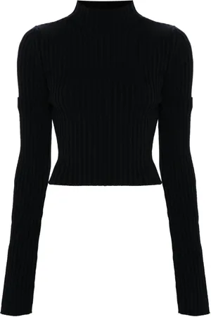 Balenciaga Suéter tejido de canalé