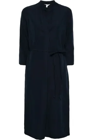 Vince Vestido midi con cuello mao