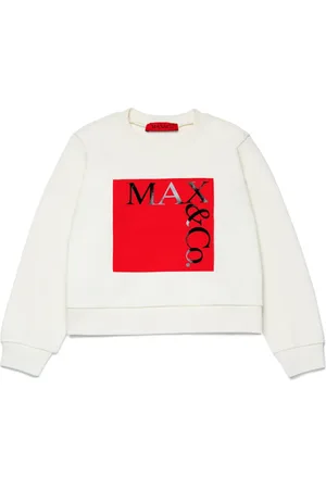 MAX&Co. Kids Sudadera con logo estampado