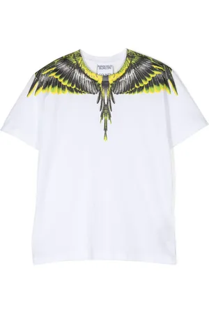 MARCELO BURLON Playera con estampado Wings