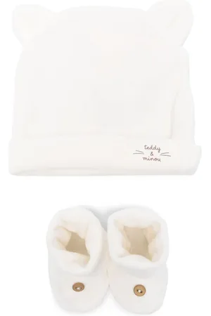 TEDDY & MINOU Set de zapatos y gorro