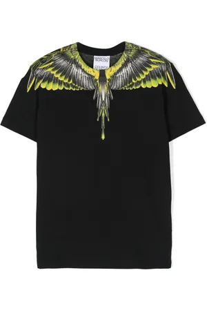 MARCELO BURLON Playera con estampado Wings