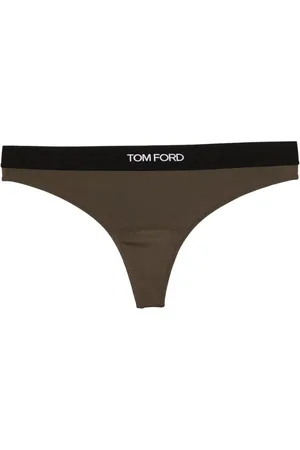 Tom Ford Tanga con logo en jacquard