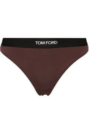 Tom Ford Tanga con logo en jacquard