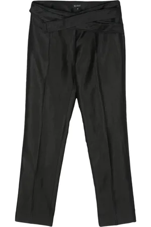Gucci Pantalones con panel drapeado 2000