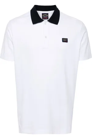 Paul & Shark Playera tipo polo con parche del logo