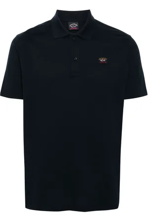 Paul & Shark Playera tipo polo con parche del logo
