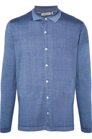 CANALI Cárdigan con cuello tipo polo