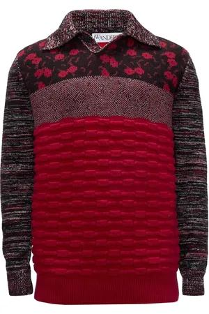 J.W.Anderson Playera tipo polo texturizada