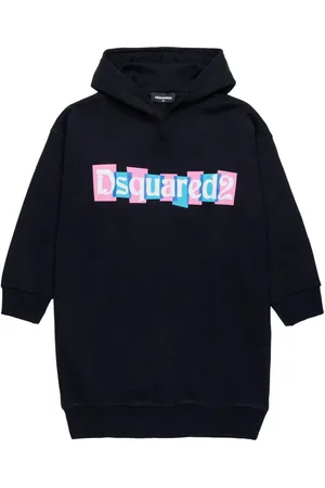 Dsquared2 Vestido con logo estampado