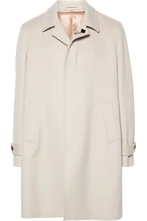 LARDINI Abrigo con detalle de broche