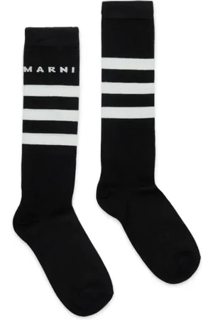 Marni Calcetines con logo estampado