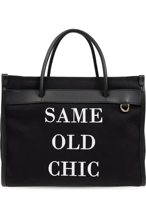 Moschino Tote con eslogan estampado