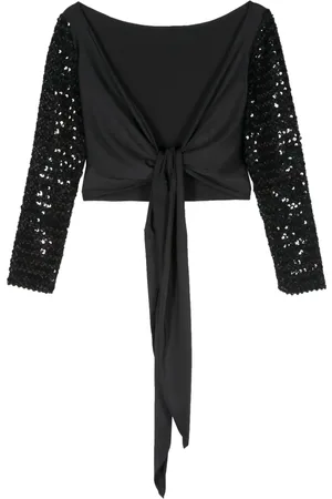 Jean Paul Gaultier Top bordado con lentejuelas 2000