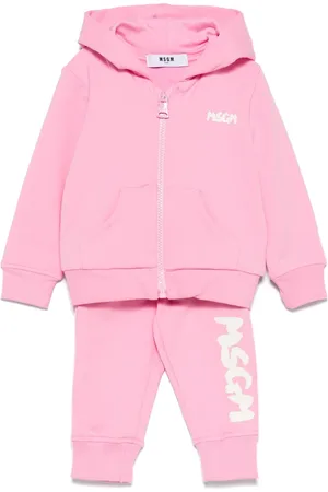 Msgm Traje deportivo con logo estampado