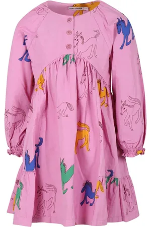 Bobo Choses Vestido con caballos estampados