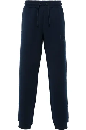 EA7 Pants con franja del logo